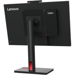 Lenovo TIO 24 Gen 5 Monitor 23.8" Full HD IPS para Tiny PC con Webcam 1080p, Micrófono y Altavoces para Videoconferencia