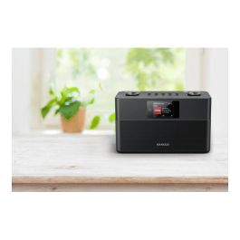 Kenwood CR-ST100S-B Radio Internet Digital con DAB+/FM, Bluetooth, Wi-Fi, Spotify, Altavoces, Pantalla TFT 2.3", Mando a Distancia, Negro