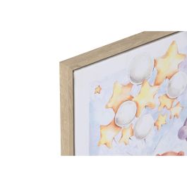 Cuadro Baby DKD Home Decor Azul Marron 2 x 40 x 30 cm (4 Unidades) Cuadro Baby DKD Home Decor Azul Marron 2 x 40 x 30 cm (4 Unidades)