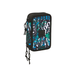 Safta Plumier Escolar Triple Cremallera 37 Piezas Graffiti 195x125x55 mm Precio: 24.2726. SKU: B13WLW57NQ