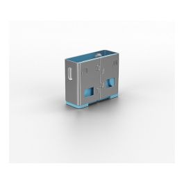 Lindy Bloqueador de Puertos USB (sin llave) - Paquete de 10, Código de Color: Azul