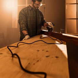 Cecotec Lijadora orbital delta 180W PerfectSurface 180 Delta con depósito y accesorios