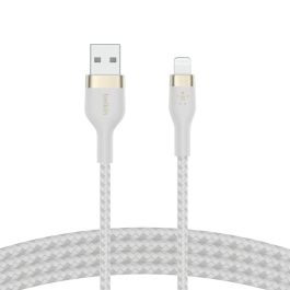 Cable USB a Lightning Belkin CAA010BT2MWH Blanco 2 m Precio: 35.50000003. SKU: B1HDFLE32Y