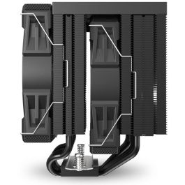 Sharkoon A60 Refrigerador de CPU Doble Torre con 2 Ventiladores PWM 120mm, 6 Heatpipes de Cobre, TDP 260W y Soporte Universal Negro