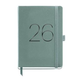 Agenda Anual (2026) Catalan Miquelrius Basic Chester Cosida Tapa Simil Piel Con Goma Plus 155X213 S/V Verde Precio: 13.50000025. SKU: B188NKSQC7