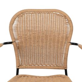 Silla Natural Pe-Acero Salón 57 X 57 X 87 cm