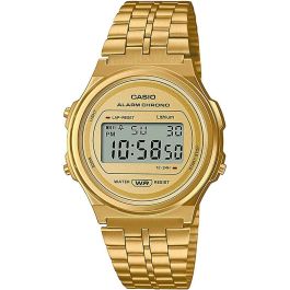 Reloj Unisex Casio A171WEG-9AEF Oro (Ø 37,5 mm) Reloj Unisex Casio A171WEG-9AEF Oro (Ø 37,5 mm) Precio: 94.50000054. SKU: S0447754
