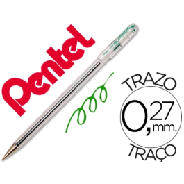 Pentel Bolígrafo Superb Bk77 Verde Caja 12 Ud Precio: 11.49999972. SKU: S8414967