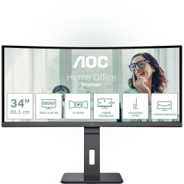 AOC CU34P3CV Monitor Curvo VA 34" (86cm) Ultrawide 21:9 HDMI+DP+USB-C