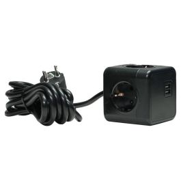 MicroConnect Power Cube Extended Duo USB, 3m Cable MicroConnect Power Cube Extended Duo USB, 3m Cable