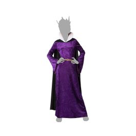 Disfraz de Bruja Malvada Hechicera para Niña, Vestido Largo Morado con Capa y Cuello Blanco, Ideal para Fiestas de Fantasía 3-4 Años Disfraz de Bruja Malvada Hechicera para Niña, Vestido Largo Morado con Capa y Cuello Blanco, Ideal para Fiestas de Fantasía 3-4 Años