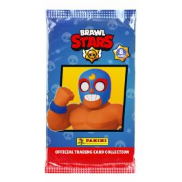 Panini PAN8051708025347 Pack de inicio Brawl Stars TC: Carpeta, 2 fundas, 16 cartas + 1 carta de edición limitada