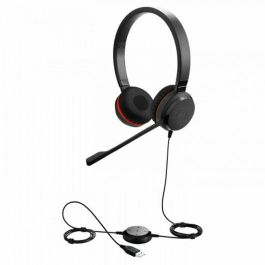 Auriculares con Micrófono Jabra Negro