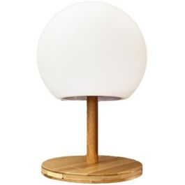 Lumisky LUNY Lámpara de mesa inalámbrica extensible con pie de bambú, LED blanco cálido/blanco, 28 cm de alto Precio: 37.8900005. SKU: B1748JMFNN