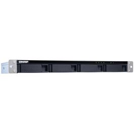 QNAP TL-R400S Unidad de expansión JBOD 4-bahías SATA III 2.5/3.5" Rack 1U Hot-Swap 6 Gbit/s Negro/Gris