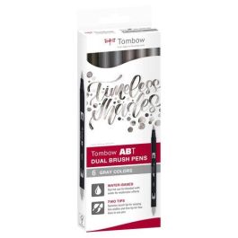 Rotulador Tombow Doble Punta Pincel Estuche De 6 (Caja Carton) Precio: 19.49999942. SKU: B1CJK9NJ24