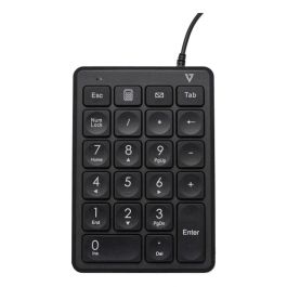 Teclado numérico V7 KP350 Negro