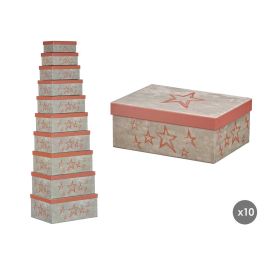 Set 10 Cajas Estrellas Teja Pincello 37X17CM (2 Unidades) Precio: 50.88999971. SKU: B1AHZ9H2B2