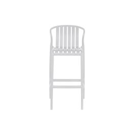 Mesa Bar Terraza Y Jardin DKD Home Decor Blanco 60 x 102 x 60 cm Set de 3 Mesa Bar Terraza Y Jardin DKD Home Decor Blanco 60 x 102 x 60 cm Set de 3