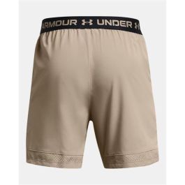 Pantalones Cortos Deportivos para Hombre Under Armour Vanish Woven 6In Beige 12 Años