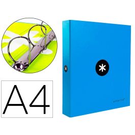 Carpeta 4 Anillas 40 mm Mixtas Antartik A4 Forrada Color Azul Precio: 5.68999959. SKU: B12PTDX5S2