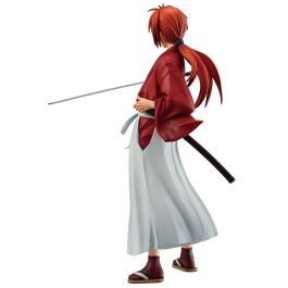 BANPRESTO Figura Ichibansho Kenshin Himura Meiji Swordsman Romantic Story Rurouni Kenshin 24cm