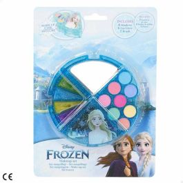 Estuche ruleta maquillaje frozen con espejo 16x3x22.5 cm