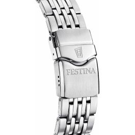 Reloj Hombre Festina F20661/3 Negro Plateado Reloj Hombre Festina F20661/3 Negro Plateado