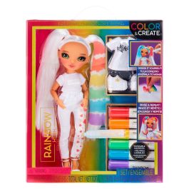 MGA 500407 Rainbow High Color Y Create Muñeca Ojos Verdes para Personalizar Ropa, Pelo y Accesorios con Diseños Borrables con Agua MGA 500407 Rainbow High Color Y Create Muñeca Ojos Verdes para Personalizar Ropa, Pelo y Accesorios con Diseños Borrables con Agua