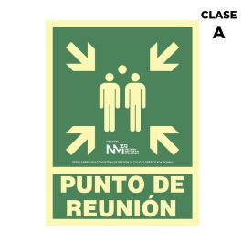 Normaluz Cartel Evacuación "Punto de Reunión" Clase A PVC 1mm 22.4x30cm Precio: 6.50000021. SKU: S7907031