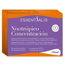 Essentialis Nootropico Concentracion 30 Cap. Essentialis Nootropico Concentracion 30 Cap. Precio: 9.8899999. SKU: B19W7WA62M