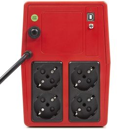 Salicru 662AF000005 Sistema de Alimentación Ininterrumpida (SAI/UPS) Línea interactiva 1.5 kVA / 900 W, Torre, 4 Salidas AC