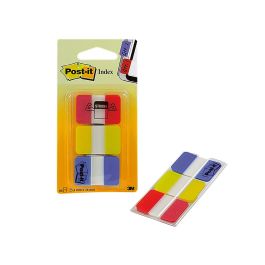 Post-It Index Rigido Rojo Azul Amarillo - 3 Dispensadores Std 3x22