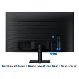 Samsung LS32DM700UUXEN Monitor 32" 81,3cm 4K UHD 3840x2160 LED VA 4ms 60Hz USB-C Negro