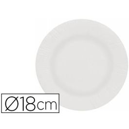 Plato Papel Reciclable Blanco 18 cm Paquete 50 Unidades Precio: 6.50000021. SKU: B18VG2TVEH