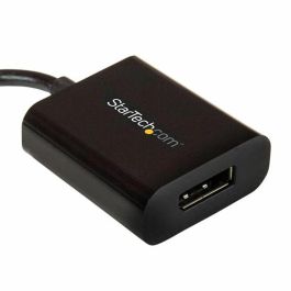Adaptador USB C a DisplayPort Startech CDP2DP Negro Adaptador USB C a DisplayPort Startech CDP2DP Negro