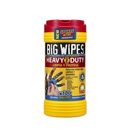 Big Wipes Toallitas industriales para manos, 100 uds - Biodegradable con disolventes biológicos y agentes hidratantes Precio: 17.5000001. SKU: B18QTPLD86