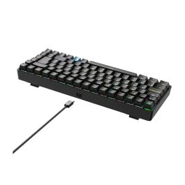 Teclado Hiditec GKE010006 Negro Qwerty Español