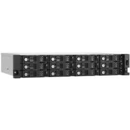 QNAP TL-R1200PES-RP JBOD 12 bahías SATA de 2.5"/3.5" para rack 2U, Carcasa de expansión PCIe, Hot-swap