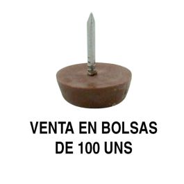 Herrajes Alk Deslizante-Quitarruido Ø15, Ø17 y Ø20 Acabado Marrón (Bolsa de 100) Precio: 3.50000002. SKU: B15RVW62BH