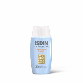 Isdin Fotoprotector Facial Fusion Water Magic SPF50 50 ml - Protector Solar de Fase Acuosa, Ultraligero y de Absorción Inmediata