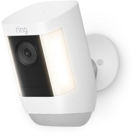 Ring Spotlight Cam Pro Battery Cámara de seguridad IP Exterior Inalámbrica 1080p Blanca