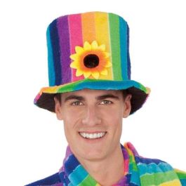 My Other Me Conjunto Sombrero y Bufanda Rainbow Multicolor de 59 cm para Niños +3 años, 100% Poliéster