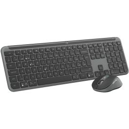Logitech Signature Slim Combo MK950 CENTRAL-419 (CH) Teclado y Ratón Inalámbrico RF + Bluetooth QWERTZ Grafito