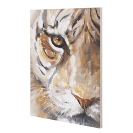 DKD Home Decor Cuadro Colonial Multicolor Lienzo y Pino 80 x 3.7 x 100 cm (2 Unidades)