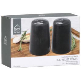 Home Deco Factory Juego Salero y Pimentero Tokyo Vallee Outlet Aspecto Crudo y Natural