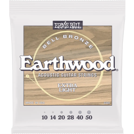 Ernieball Earthwood Bell Bronze Extra Light 10-50 Cuerdas para Guitarra Acústica Precio: 15.49999957. SKU: B16Y9CN3KY