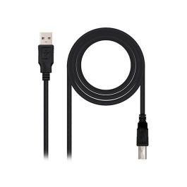 Nanocable 10.01.0102-BK Cable USB 2.0 para Impresora, USB A Macho a USB B Macho, 1 metro, Negro Precio: 4.49999968. SKU: S0224320