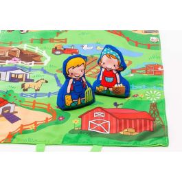 Manta actividades farm and fun con 7 figuras blanditas. Manta actividades farm and fun con 7 figuras blanditas.