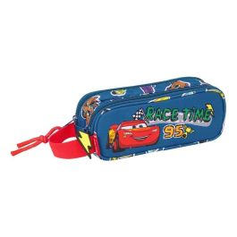 Bolso Escolar Portatodo Safta Doble Cars Racing 80x210x60 mm